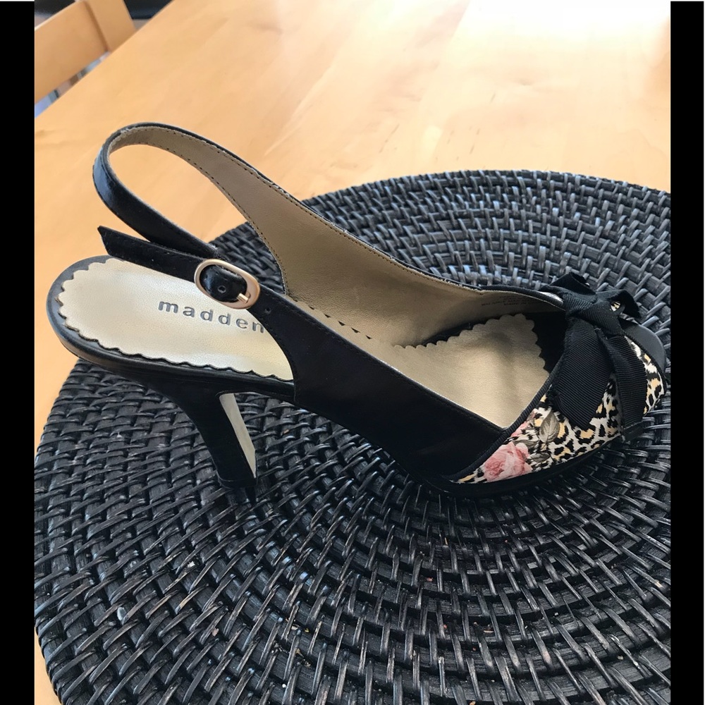 NEW Blk MADDEN GIRL Sz 8.5 M HEELS